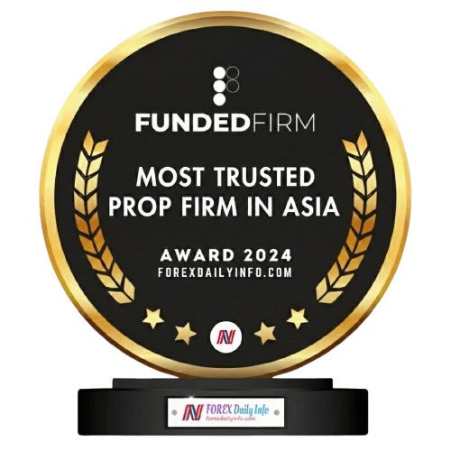 Best Instant Funding Prop Firm Award 2025 - Recognized for exceptional performance and trust