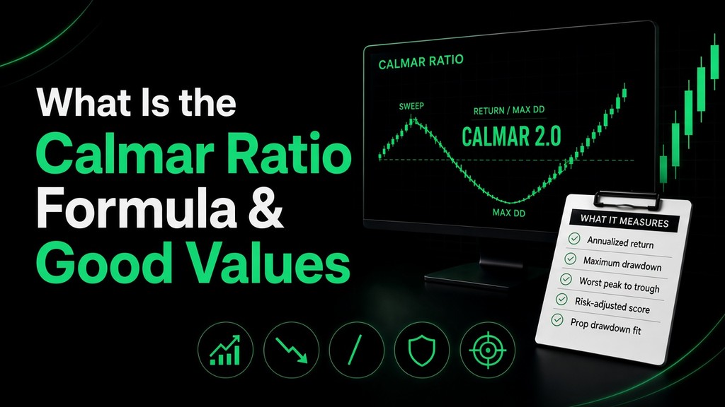 Calmar Ratio Explained: Formula, Calculation, and How Funded Traders Use It Calmar Ratio Explained: Formula, Calculation, and How Funded Traders Use It